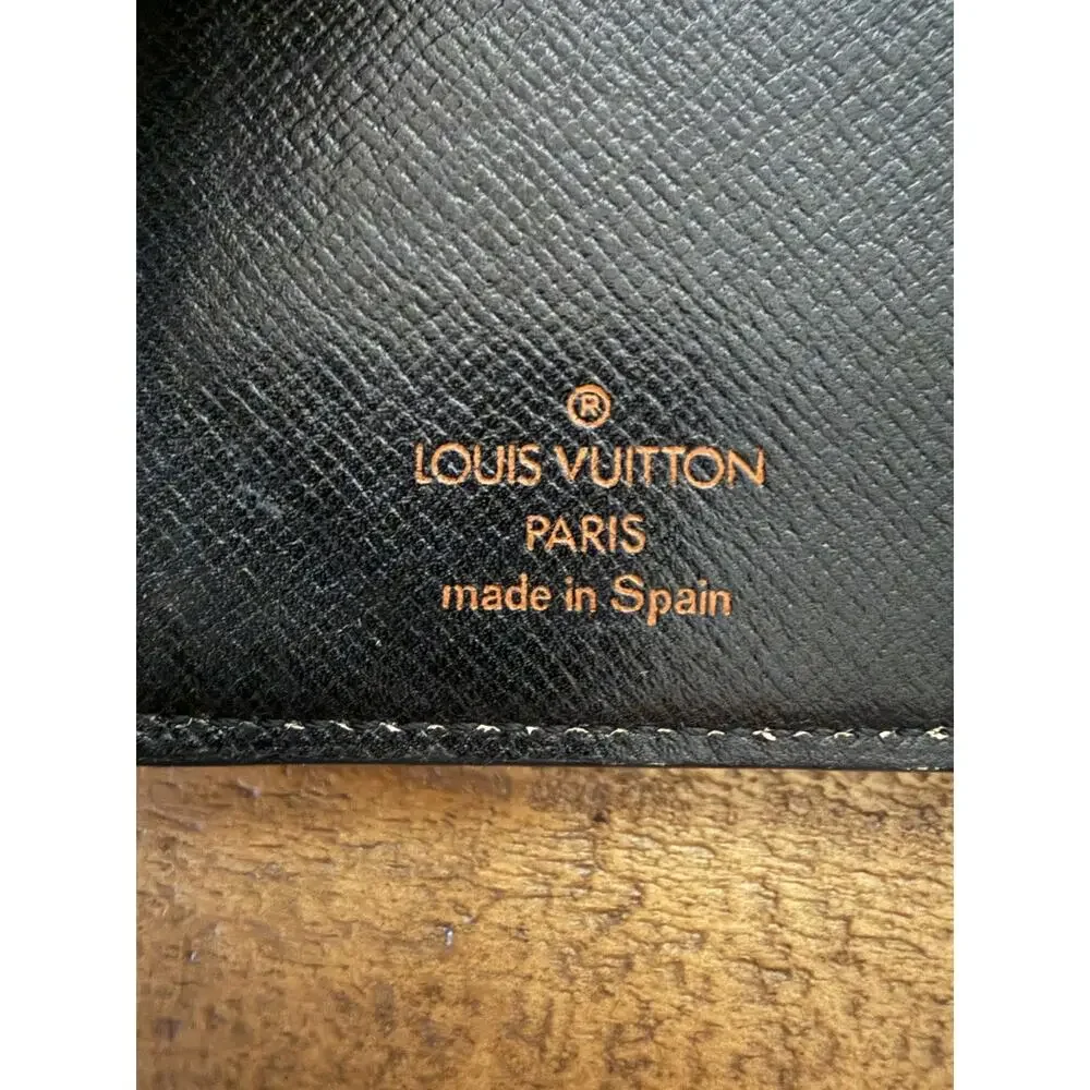 Louis Vuitton Small Red Epi Leather Ring-Bound Planner Agenda Cover Gold Rings